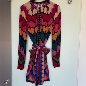 FARM Rio sz Med Colorful Patterned Women's Dress